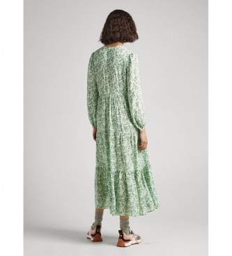 Pepe Jeans Vestido Feli verde