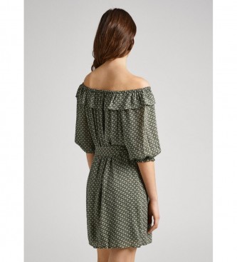 Pepe Jeans Flanche dress green