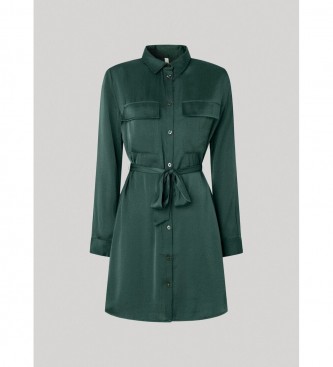 Pepe Jeans Vestido Itziar verde