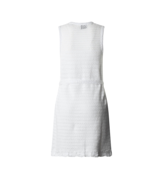 Pepe Jeans Vestido Kinah blanco