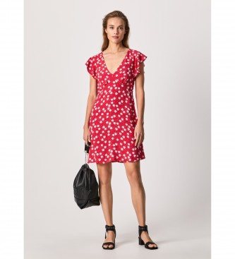 Pepe Jeans Mila red dress