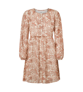 Pepe Jeans Sabella beige dress