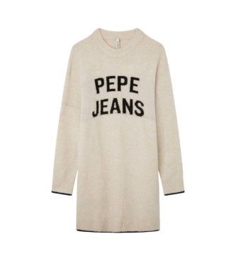 Pepe Jeans Veronique beige dress