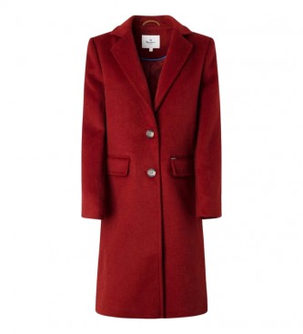 Pepe Jeans Victoria Coat red