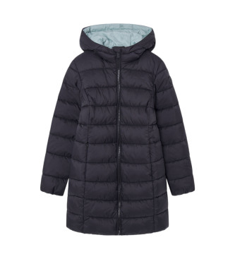 Pepe Jeans Cappotto lungo nero Vivian