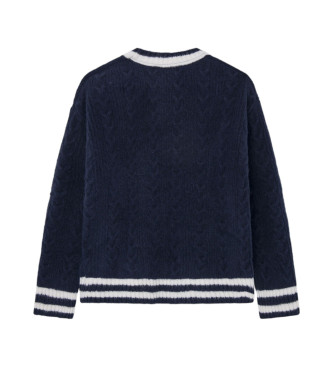 Pepe Jeans Granatowy sweter Wrenley