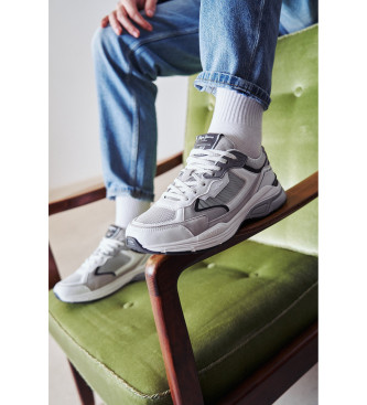 Pepe Jeans Trainer Dave Master blanc, gris