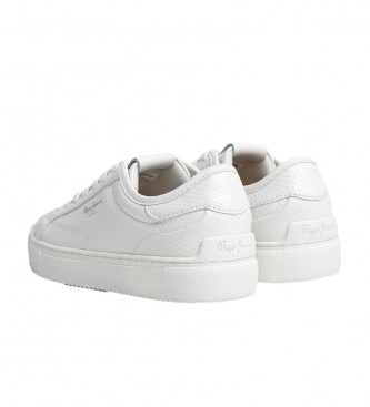 Pepe Jeans Sneakers Adams Snakey bianche
