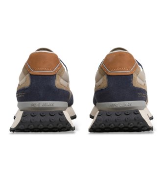 Pepe Jeans Brown Archer Combi sneakers