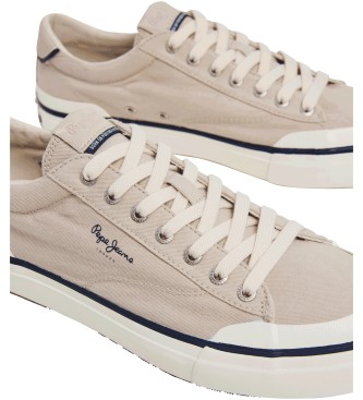 Pepe Jeans Ben Basic beige sportschoenen