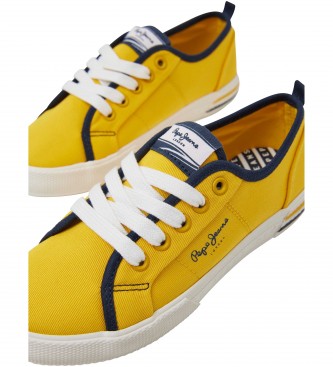 Pepe Jeans Sapatos Brady amarelos