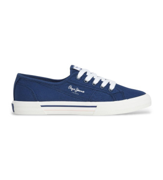 Pepe Jeans Buty Brady Basic w kolorze niebieskim