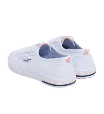 Pepe Jeans Turnschuhe Brady Basic wei