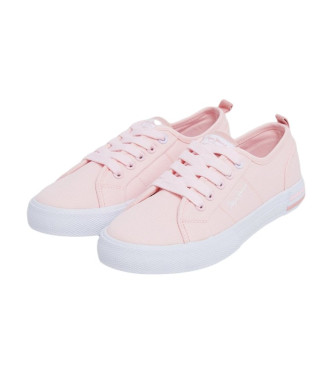 Pepe Jeans Sapatilhas Brady Basic cor-de-rosa