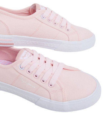 Pepe Jeans Sportskor Brady Basic rosa