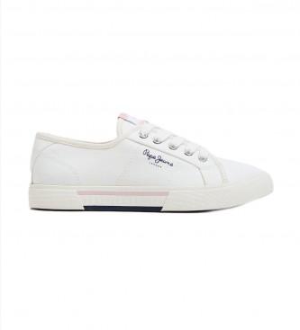 Pepe Jeans Ténis Brady Girl Basic Sneakers branco