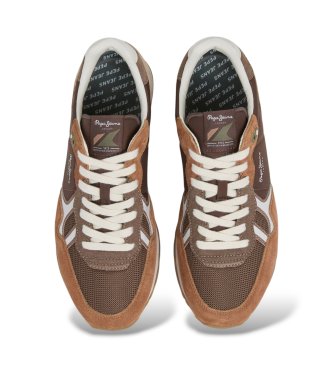 Pepe Jeans Brit Boost sneakers brun