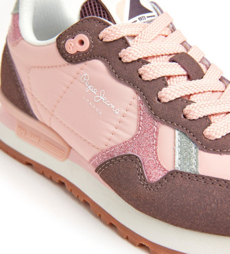 Pepe Jeans Brit Day Sneakers roze