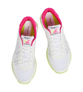 Pepe Jeans Chaussures Brit Neon blanches