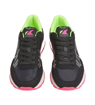 Pepe Jeans Brit Neon sko sort