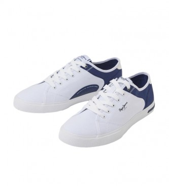 Pepe Jeans Kenton Road Osnovni čevlji bela, modra