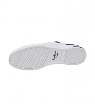 Pepe Jeans Kenton Road Basic Shoes blanc, bleu
