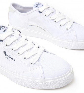 Pepe Jeans Kenton Road Basic Shoes white