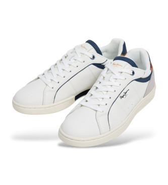 Pepe Jeans Scarpe da ginnastica bianche Clay Class