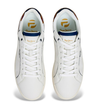 Pepe Jeans Scarpe da ginnastica bianche Clay Class