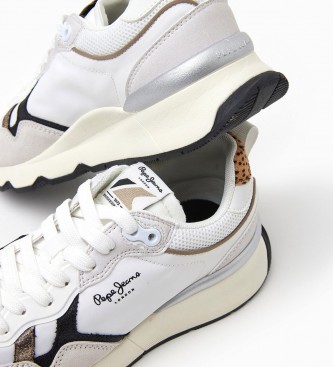 Pepe Jeans Brit Pro Ba Combinatie Schoenen wit