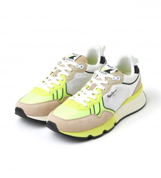 Pepe Jeans Brit Pro Neon Combination Shoe Yellow