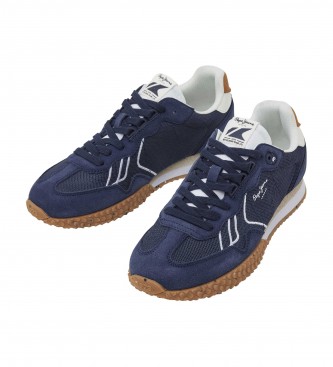 Pepe Jeans Marinebl Retro Suede Combination Sneakers