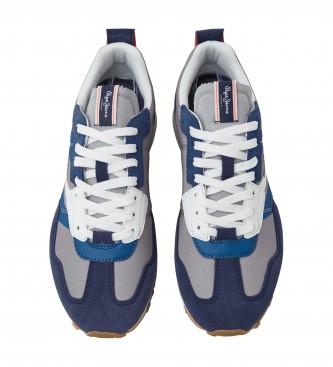 Pepe Jeans Sneakersy Foster Combination w kolorze niebieskim