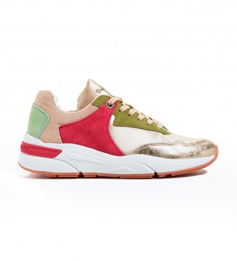 Pepe Jeans Sneakers in suede multicolore Arrow Colors
