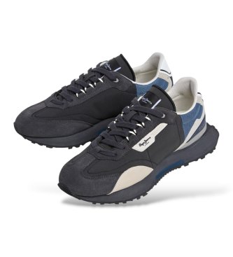 Pepe Jeans Zapatillas de piel Archer Bold gris