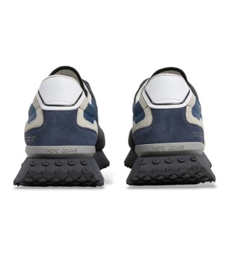 Pepe Jeans Zapatillas de piel Archer Bold gris