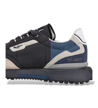 Pepe Jeans Zapatillas de piel Archer Bold gris