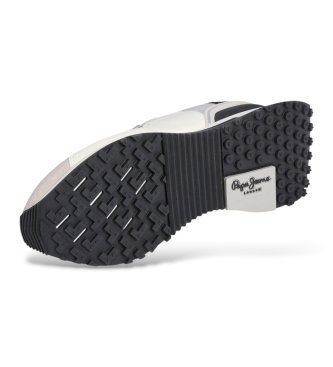 Pepe Jeans Archer Iron white leather sneakers