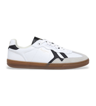 Pepe Jeans Zapatillas de piel Ball Class blanco