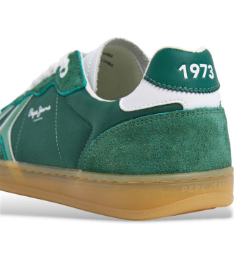 Pepe Jeans Ball fun sneakers in pelle verde