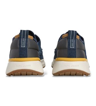 Pepe Jeans Náuticos de pele Bampton Evolve azul-marinho