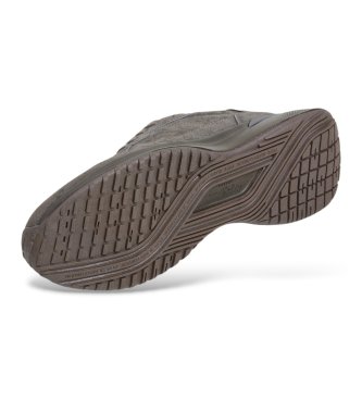 Pepe Jeans Baskets en cuir Bampton Suede gris foncé