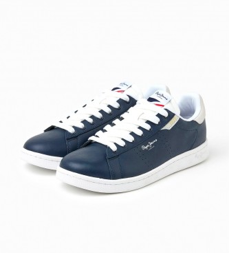 Pepe Jeans Basic Leather Sneakers Summer navy