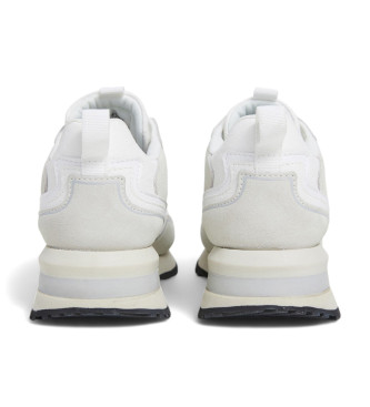 Pepe Jeans Supra Blur Leather Sneakers branco