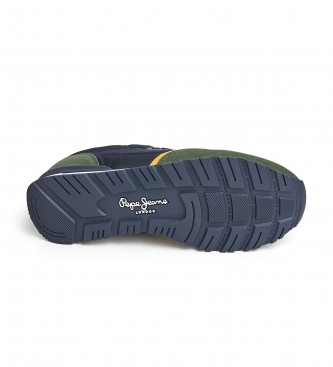 Pepe Jeans Brit Heritage M navy leather shoes