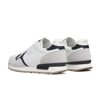 Pepe Jeans Brit Supra Leather Sneakers white