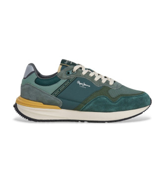 Pepe Jeans Buster Pro Main Leather Shoes green