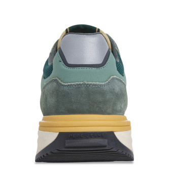 Pepe Jeans Buster Pro Main Leather Shoes green