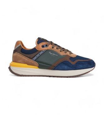 Pepe Jeans Buster Pro lderskor marinbl