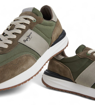 Pepe Jeans Supra Buster lder sneakers grn